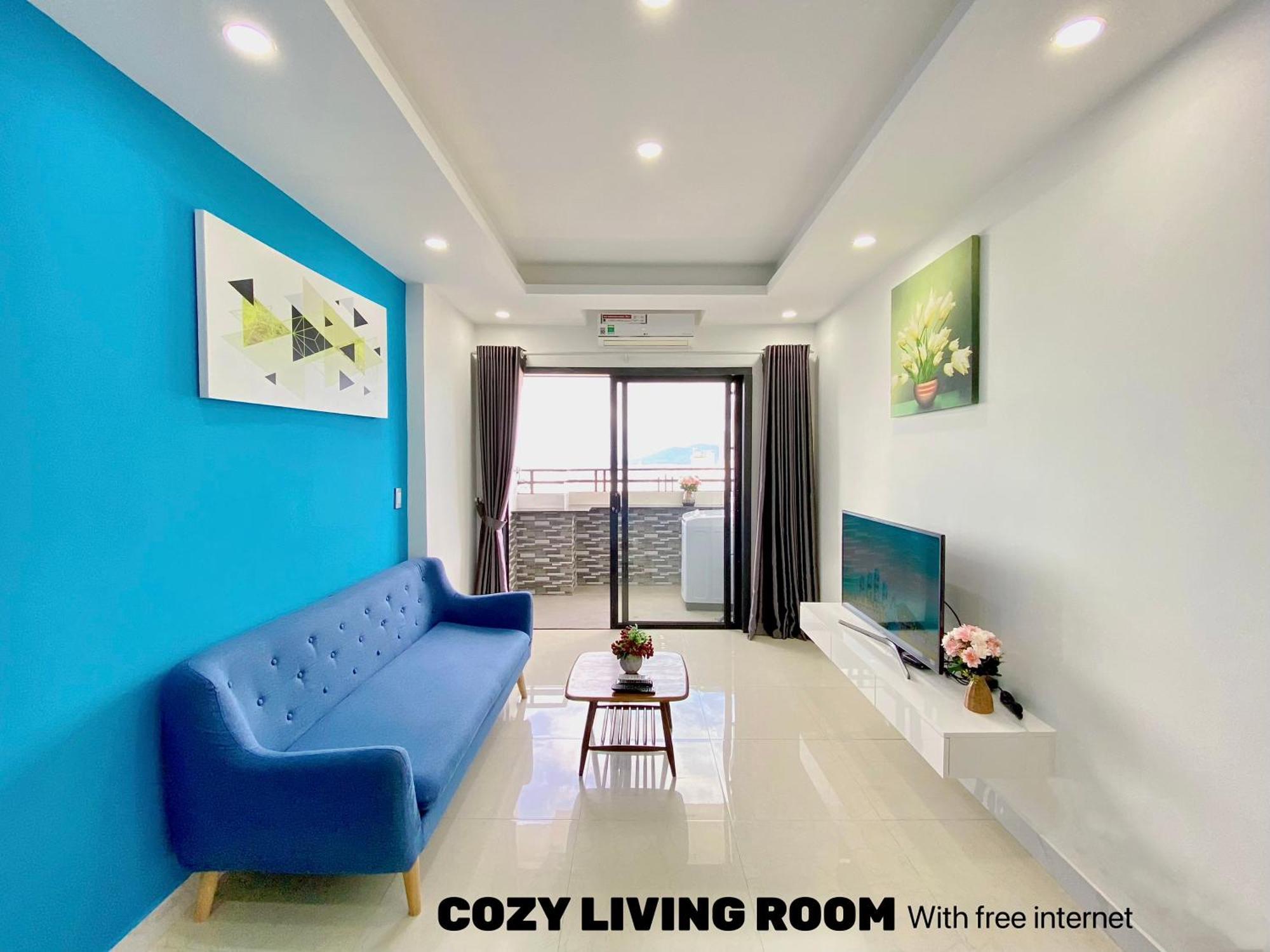 Blue Ocean Apartment At My Khe ダナン市 エクステリア 写真