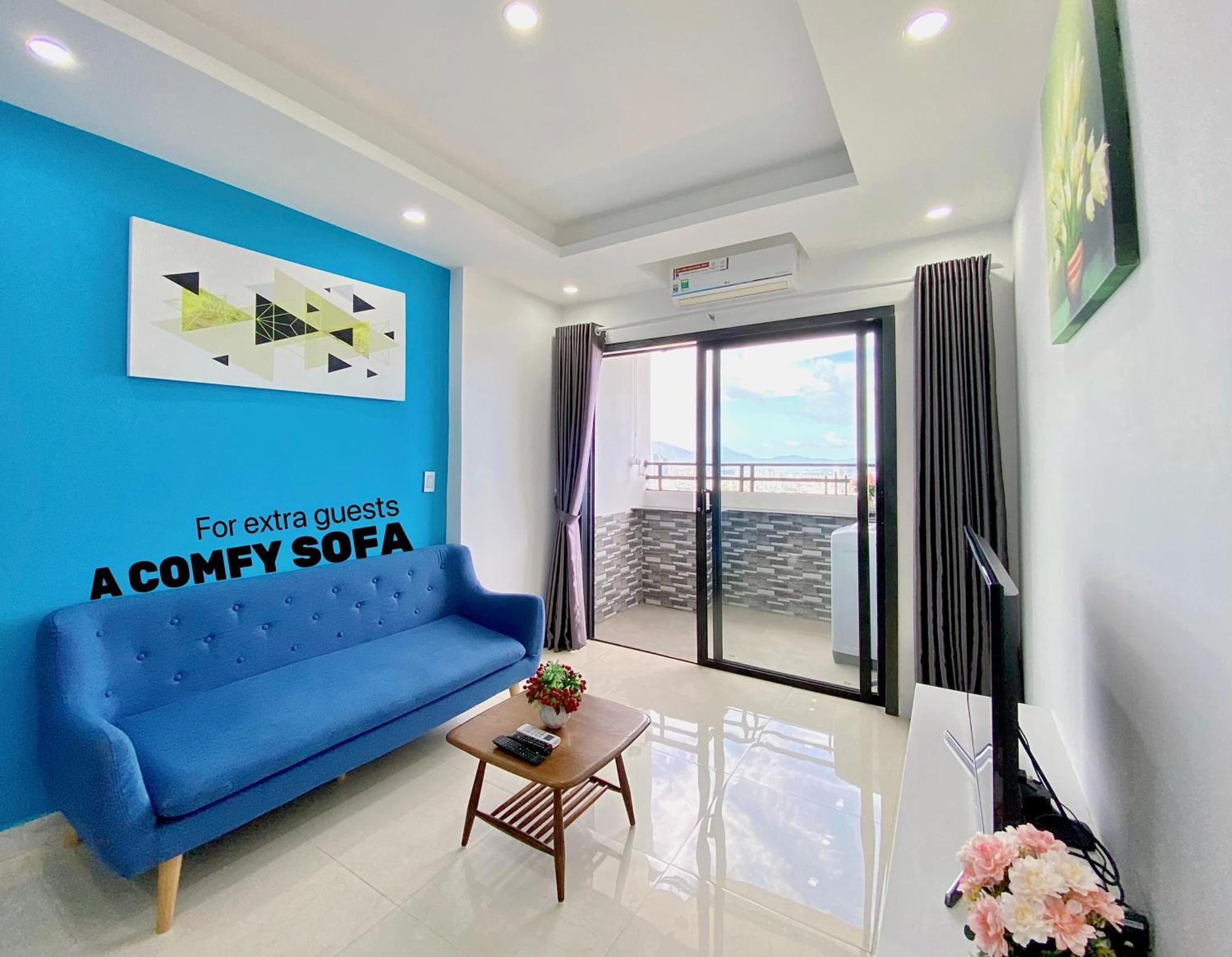 Blue Ocean Apartment At My Khe ダナン市 エクステリア 写真